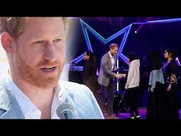 Prince Harry praises young Brits for 'surviving but also for thriving' in video message from LA home