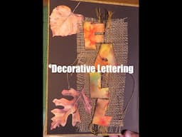 Decorative Lettering for Art Journals, Junk Journals, Scrapbooks & More