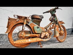 Full Restoration 1978 Honda Super Cub C50 | Restoration Abandoned HONDA 50CC Motorcycle