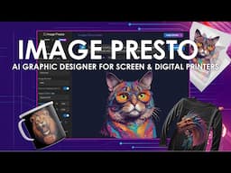 Instant Graphic Design for Screen Printing with Image Presto