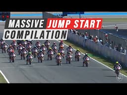 Massive Jump Start Compilation | Motorsports