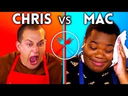 MacDoesIt and Chris Klemens Try to Keep Up With Professional Chefs! | Snackable