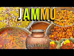 Dogri Dhaam EXPLAINED in Hindi | Ambal, Rajma, Sagle Wali Daal, Mithe Chawal | Indian Food