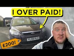 I Bought A Cheap Ford Focus For Only £200!