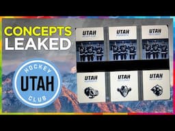 Utah Hockey Club: LEAKED concepts & logos