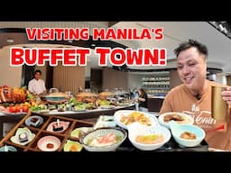 Incredible $25 Buffet at Manila's Buffet Town!  Endless Modern Asian Stations and Hot Pot!