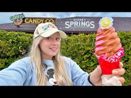 Disney Springs 2025: NEW Valentine Dole Whip, World of Disney, Candy Cauldron & More!