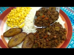 Spanish Style Ground Beef (Picadillo) - Ohhlala Café  ♥