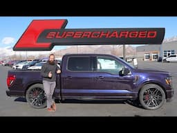 This Supercharged Ford Will Knock Your Socks Off! (2025 Black Widow F-150 Supercharged)