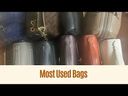 Most Used Handbags 2024 @contentwithcandace