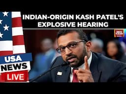 Kash Patel’s Hearing For FBI Director | Patel Insists He Has No ‘Enemies List’ | Next FBI Director