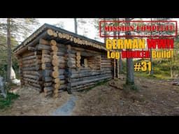 Our German WW2 Re-enactment Bunker is Finally FINISHED! – German WW2 Log Bunker Build (31)