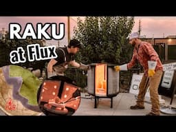 HOW TO RAKU FIRE POTTERY | FLUX STUDIO | COME RAKU WITH US!