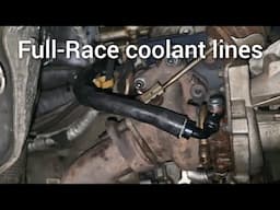 First install video of the new Full Race AN Coolant Line Kit