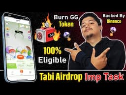 $Tabi Token Airdrop 🤑 - Tabi $GG Token Burn Steps For Airdrop | TabiZoo MiniNode Airdrop 2025 🚀