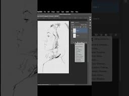 Isolate Traditional Linework in Photoshop – Quick & Easy Tutorial #tutorial