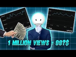 1 Million Views Earnings from YouTube | My Gaming/Tech Channel Earnings Revealed