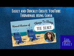 Create YouTube Thumbnail in Canva | Quick and Easy YouTube Thumbnail