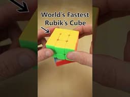 I made the FASTEST Rubik's Cube!