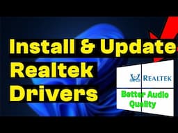 How to Install and Update Realtek Driver on Windows 10 & 11 - Full Guide