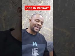 JOBS IN KUWAIT #JOBS #SHORT