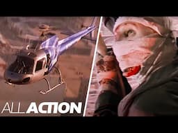 Bad Guys Leave Darkman (Liam Neeson) Hanging From A Helicopter | Darkman | All Action