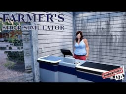 Farmer's Shop Simulator #04 💰 Kassiererin & größerer Parkplatz #angezockt #deutsch