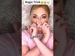 MAGIC TRICK 🔥 MUST TRY IT ✨ TUTORIAL INCLUDED 😘 #shorts #tricks #fypシ  #lifehacks