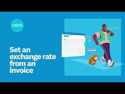 How to update an exchange rate from an invoice