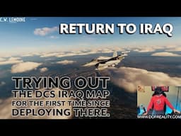 Former F-16 Pilot Tries DCS Iraq Map in an F-16