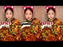 ASMR CHINESE FOOD MUKBANG EATING SHOW FISH | FISH 🐟, RICE 🍚, MUKBANG ASMR | EATING FISH CURRY