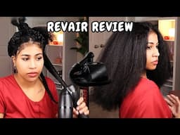 Reverse Hair Dryer on Curly Hair | How to use the RevAir