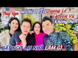 Mùng 1 Tết Quang Lê & Leon Vũ không hẹn.. bất ngờ lại Nhà làm gì….