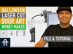 Spooky Halloween Party Decor! Diy Laser Cut Sign & Money-making Ideas