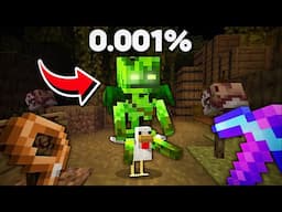 I Found Minecraft's RAREST Forgotten Mobs