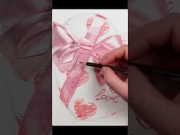 Let's Draw... A Valentines Day Present #prismacolorpencils #colorpencil #valentinesday #drawing