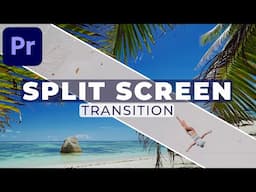 Slice - Split Screen Transition (Film Impact style) - Premiere Pro tutorial - NO PLUGINS