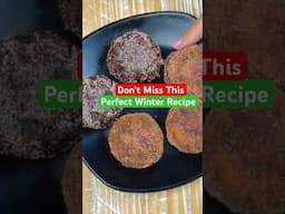 Don’t Miss This Perfect Winter Snack: Beetroot Cutlets! 🧑‍🍳✨ Beetroot cutlets