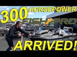 300 horsepower FISHPRO Apex, UNBOXING this absolute FISHING WEAPON!