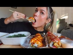 Sushi Mukbang!!!