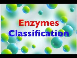 Enzyme ClassificationIIClasses of EnzymesIIEnzyme Categories