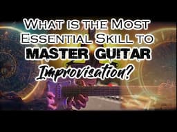 The Most Essential Skill for Improvisation on Guitar - Note Choice - Natural Minor Scale