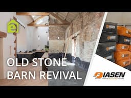 Reviving an Old Stone Barn using Diathonite Thermactive .037