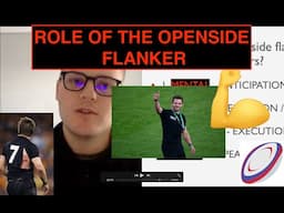 ROLE of the OPENSIDE FLANKER in RUGBY!!