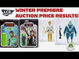 👀 LCG Auctions Winter Premiere Session Results | RARE Star Wars Action Figure Price Guide