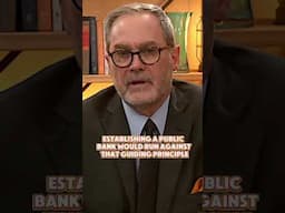 Senator Kevin Sparks on Preventing Government Entities From Establishing Banks