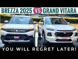 Maruti Brezza vs Grand Vitara 2025 Model - Which one? | Maruti Grand Vitara vs Brezza 2025 Model