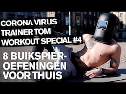 CORONA WORKOUT SPECIAL #4 😷 8 buikspieroefeningen voor thuis