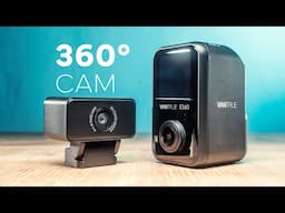 VANTRUE E360 dashcam with 360° panoramic view to capture and secure your travels