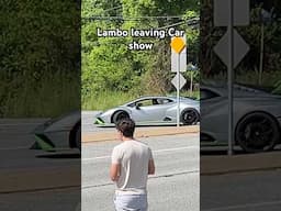 Lambo on the move